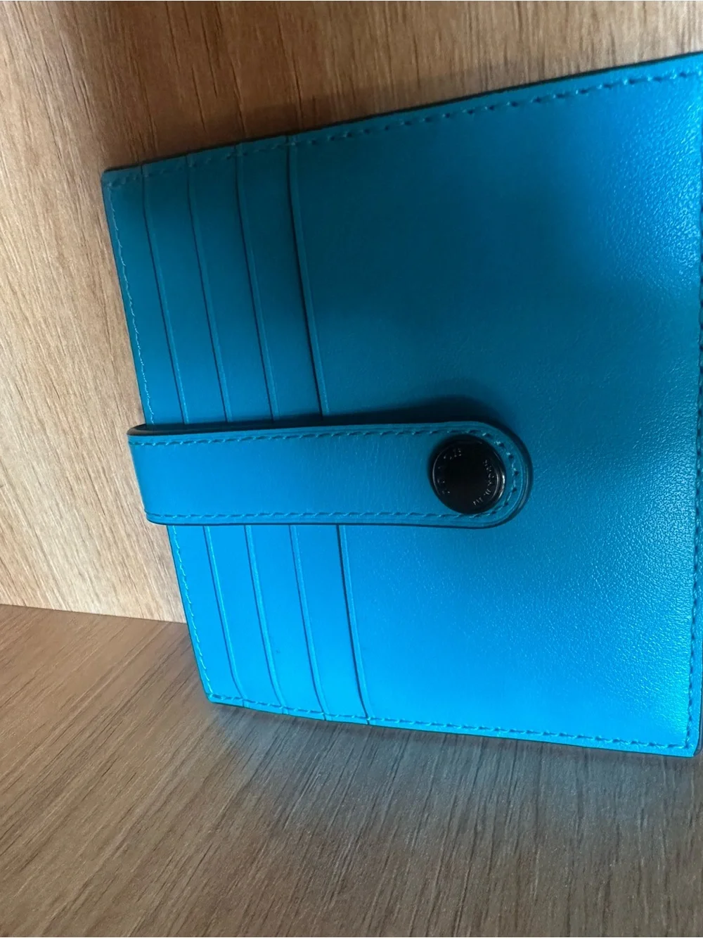 Coach Teal Wallet/Card Holder